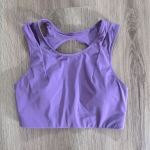 Lululemon Strong Front Bra in “Wisteria Purple” size 6 B/C
